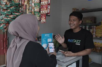 Payfazz, aplikasi keuangan berbasis keagenan untuk transaksi dan pembayaran secara digital.