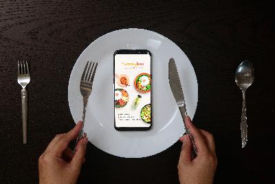 Yummybox, aplikasi penyedia  katering berlangganan ala restoran hingga makanan diet. Tempo/Nurdiansah