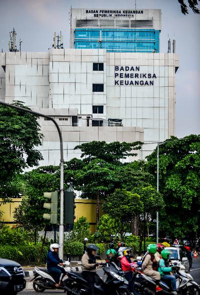 Gedung Badan Pemeriksa Keuangan Republik Indonesia di Jakarta, Juli 2019. TEMPO/Tony Hartawan
