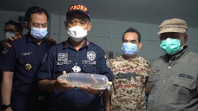 Kementerian Kelautan dan Perikanan melakukan inspeksi mendadak terkait ekspor Benih Bening Lobster di wilayah Tangerang, Banten, 28 Oktober 2020. kkp.go.id