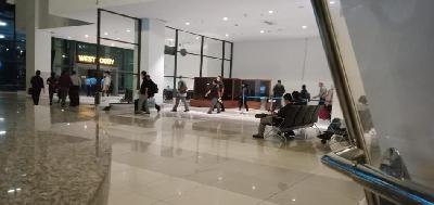 Rombongan Kementerian Kelautan dan Perikanan melintas di West Lobby Terminal 3, Bandara Soekarno-Hatta, Cengkareng, Banten, 25 November 2020. istimewa