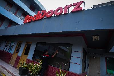 Hotel Reddoorz di Salemba, Jakarta, 12 Februari 2020. Tempo/Tony Hartawan