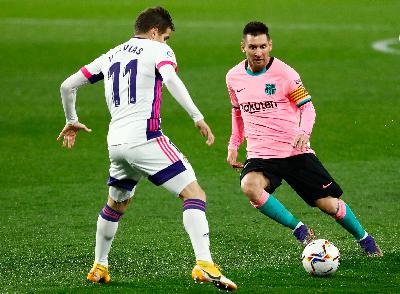 Lionel Messi. REUTERS/Juan Medina