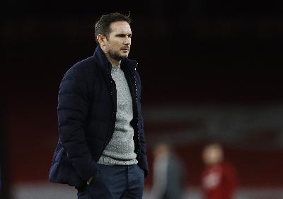 Frank Lampard di Emirates Stadium, London, Inggris, 26 Desember 2020. REUTERS/Adrian Dennis