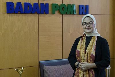 Kepala Badan Pengawas Obat dan Makanan (POM), Penny K. Lukito di Jakarta, 29 Desember 2020. TEMPO/Muhammad Hidayat