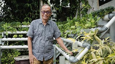 Sarwono Kusumaatmaja di Jakarta, 14 Januari lalu./TEMPO/M Taufan Rengganis