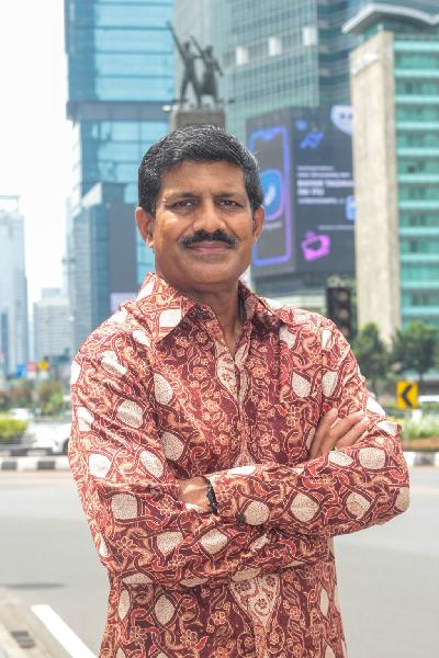 CEO Asia Pacific Fibers (AFP) V, Ravi Shankar di Jakarta, 22 Januari 2021. TEMPO/Hilman Fathurrahman W