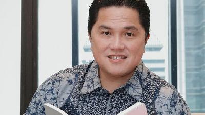 State-Owned Enterprises (SOEs) Minister Erick Thohir at the SOEs Ministry building, Jakarta, Friday, January 22.
Tempo/M Taufan Rengganis