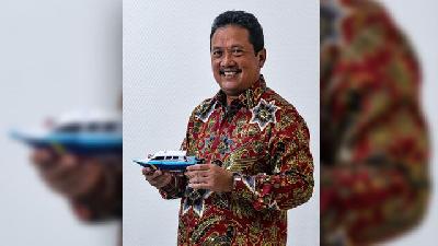 Minister of Maritime Affairs and Fisheries Sakti Wahyu Trenggono in Jakarta, February 19.
Tempo/Tony Hartawan
