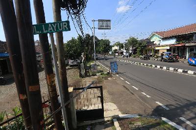 Trotoar di Jalan Layur, Jakarta, 2 Maret 2021.  TEMPO/Subekti.