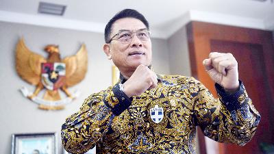 Kepala Staf Kepresidenan Moeldoko di Jakarta, Juni 2020. ANTARA/Akbar Nugroho Gumay