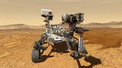 Perseverance Mars rover milik Nasa NASA/JPL-Caltech/Handout via REUTERS.