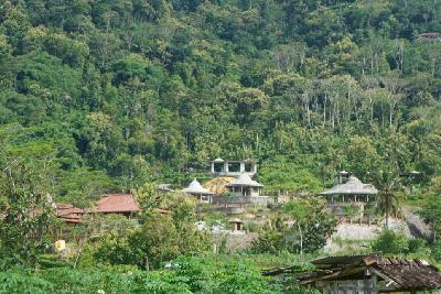 Resort Watu Putih di Desa Ngaligondo, Kecamatan Borobudur, Magelang, Jawa Tengah, 29 Maret 2021. Tempo/Shinta Maharani