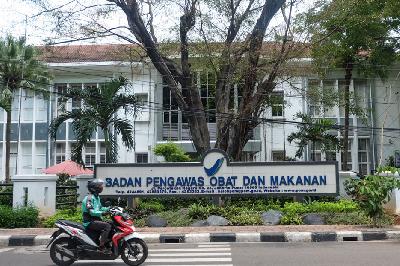 Kantor Badan Pengawas Obat dan Makanan (BPOM) di Jakarta. TEMPO / Hilman Fathurrahman W