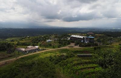 Lahan proyek Bukit Algoritma di Cikidang, Sukabumi, Jawa Barat, 14 April 2021. TEMPO/MA. Murtadho