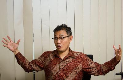 Ketua Pelaksana Kiniku Bintang Raya KSO, Budiman Sudjatmiko. TEMPO/Nita Dian