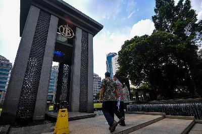 Komplek perkantoran Bank Indonesia di Jl MH Thamrin, Jakarta. TEMPO/Tony Hartawan
