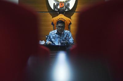 Deputi Bidang Penindakan KPK Karyoto di Gedung Komisi Pemberantasan Korupsi, 6 April 2021. TEMPO/Imam Sukamto