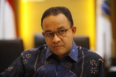 Gubernur DKI Jakarta Anies Baswedan.  TEMPO/Subekti.