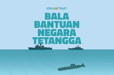 Lima negara merespons untuk membantu penyelamatan kapal selam KRI Nanggala-402.