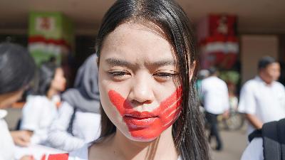 Aksi solidaritas yang dilakukan oleh massa yang tergabung ke dalam Gerakan Perempuan Anti Kekerasan  untuk korban kekerasan seksual di beberapa kampus di Indonesia, di depan kantor Kemendikbud Jakarta, Februari 2020. TEMPO/Muhammad Hidayat