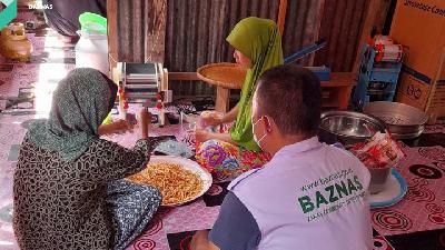 Program ZCD BAZNAS di Desa Cendana, Kecamatan Cendana, Kabupaten Enrekang, Sulawesi Selatan.