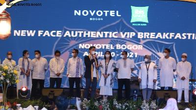 Acara buka bersama dengan tema “New Face Authentic Breakfasting” yang diadakan untuk seluruh partnership yang bekerjasama dengan Novotel Bogor dan ibis Styles Bogor Raya, 30 April 2021.