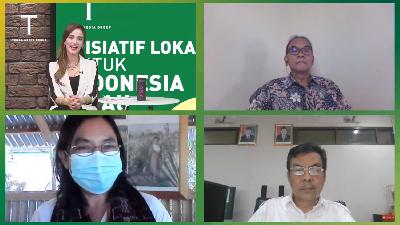 Webinar Inisiatif Lokal Untuk Indonesia Hijau, Rabu, 5 Mei 2021.