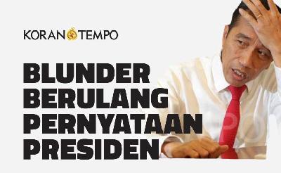Blunder bipang Ambawang merupakan satu dari beberapa pernyataan Presiden Joko Widodo yang mengundang kontroversi. Penyusun pidato Presiden tak teliti.