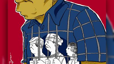 Kartun bertajuk "Lumad2" karya Dennis Gasgonia.