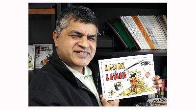 Malaysian cartoonist Zulkiflee Anwar Ulhaque, alias Zunar.
zunar.my
