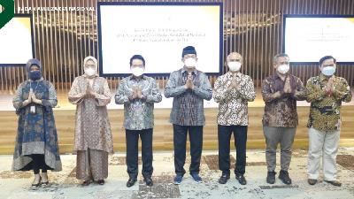 Peresmian Unit Pengumpul Zakat Bank Syariah Indonesia, Kamis 20 Mei 2021.
