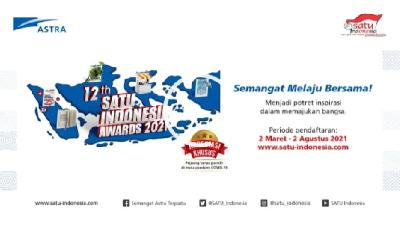 Pendaftaran Satu Indonesia Awards 2021 di buka dari 2 Maret - 2 Agustus 2021.