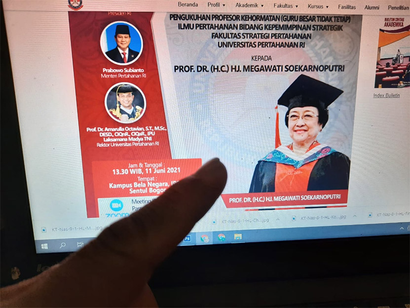 Profesor Kehormatan Buat Megawati Dianggap Janggal Nasional Koran Tempo Co
