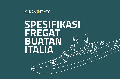 Kementerian Pertahanan memborong delapan kapal perang fregat dari Italia. Rinciannya, enam kapal kelas FREMM dan dua kapal kelas Maestrale.