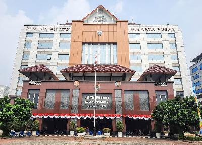 Suasana Kantor Walikota Jakarta Pusat di Gambir, Jakarta, 5 Juli 2021. TEMPO/Hilman Fathurrahman W