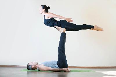 Ilustrasi yoga. Shutterstock