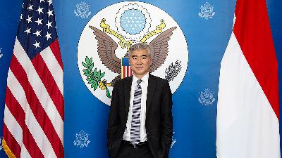The United States Ambassador to Indonesia, Sung Kim after an interview with Tempo at the US Embassy in Jakarta, June 2.
Tempo/M Taufan Rengganis
