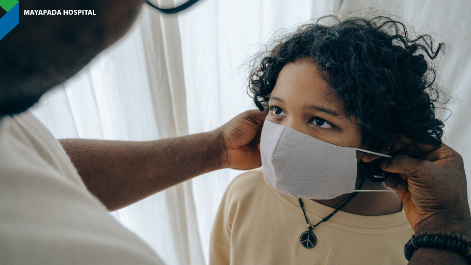 Ilustrasi penggunaan masker disaat pandemi