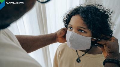 Ilustrasi penggunaan masker disaat pandemi