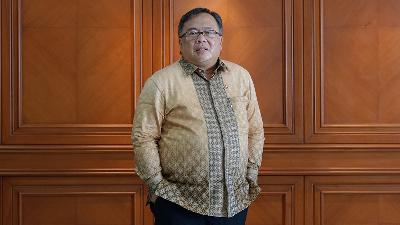 Bambang Brodjonegoro in Jakarta, July 2020.
Tempo/Muhammad Hidayat
