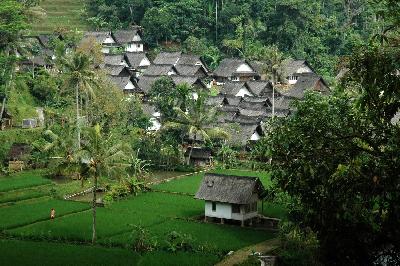 Kampung Naga di Desa Neglasari, Kecamatan Salawu, Tasikmalaya, Jawa Barat. TEMPO/Prima Mulia