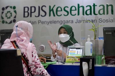Pelayanan BPJS Kesehatan Proklamasi, Jakarta, 27 September 2021. Tempo/Tony Hartawan
