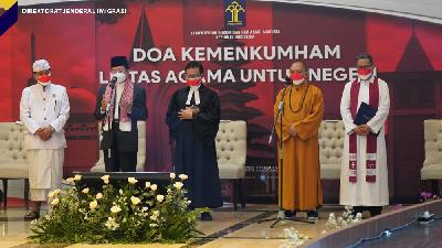 Peringatan HDKD yang diawali dengan acara doa bersama bertajuk Doa Kumham untuk Negeri, Jumat, 1 Oktober 2021.