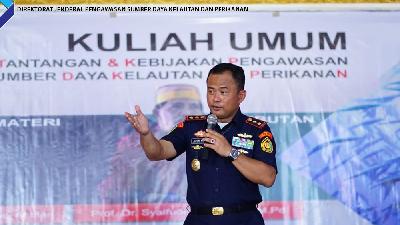 Laksamana Muda TNI Adin Nurawaluddin, Direktur Jenderal Pengawasan Sumber Daya Kelautan dan Perikanan (PSDKP).