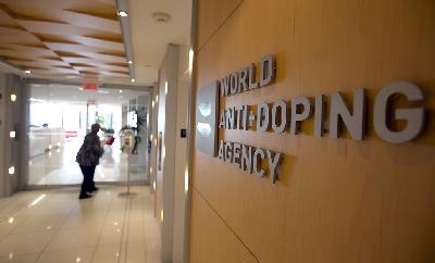 Kantor pusat World Anti-Doping Agency (WADA) di Montreal, Quebec, Canada. REUTERS/Christinne Muschi