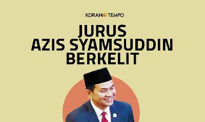 Jurus Azis Syamsuddin Berkelit
