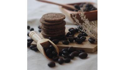 Produk pertama Sa.co Bites, biskuit berbahan dasar kopi dan saffron karya sejumlah mahasiswa Universitas Padjajaran.. Dok. Sa.co