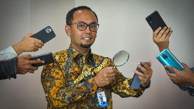 Kepala Pusat Pelaporan dan Analisis Transaksi Keuangan (PPATK) Ivan Yustiavandana  di Kantor PPATK, Jakarta, 29 Oktober 2021. TEMPO/Tony Hartawan