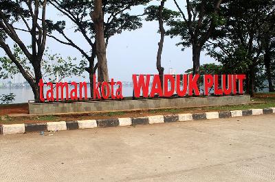 Taman Waduk Pluit, Penjaringan, Jakarta Utara, 26 Oktober 2021. Tempo/Dika Yanuar F